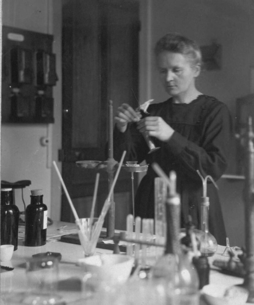 Marie Curie's radioactivity research
